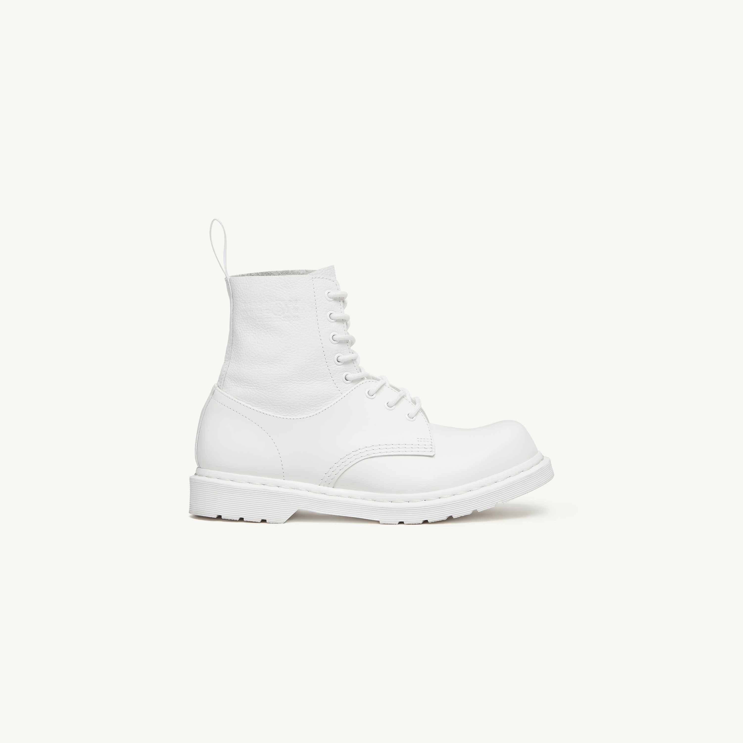Mm6 Maison Margiela Mm6 X Dr. Martens 1460/1461 Twisted And Reimagined In White