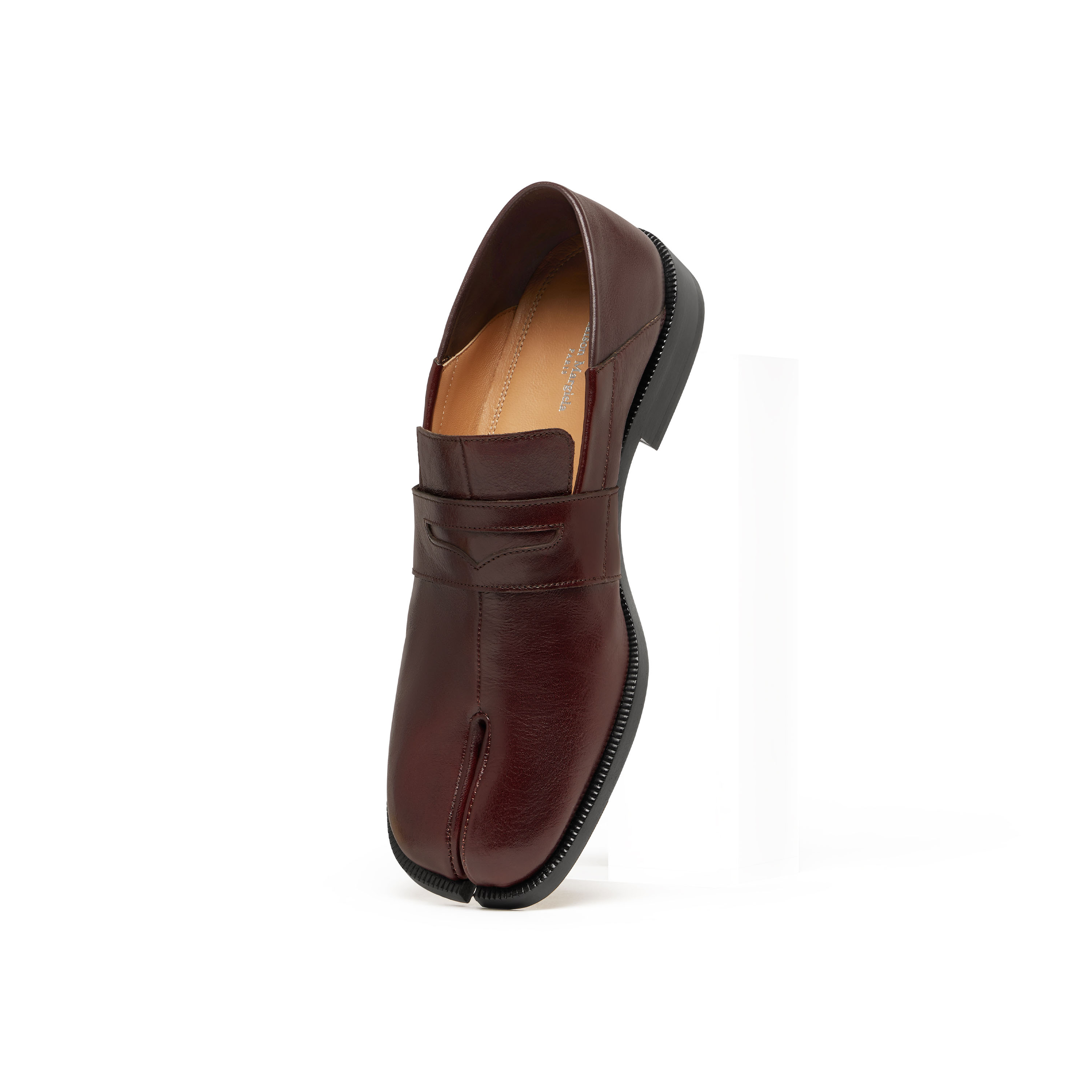 Maison Margiela Tabi City Babouche Loafers Woman Vineyard Wine