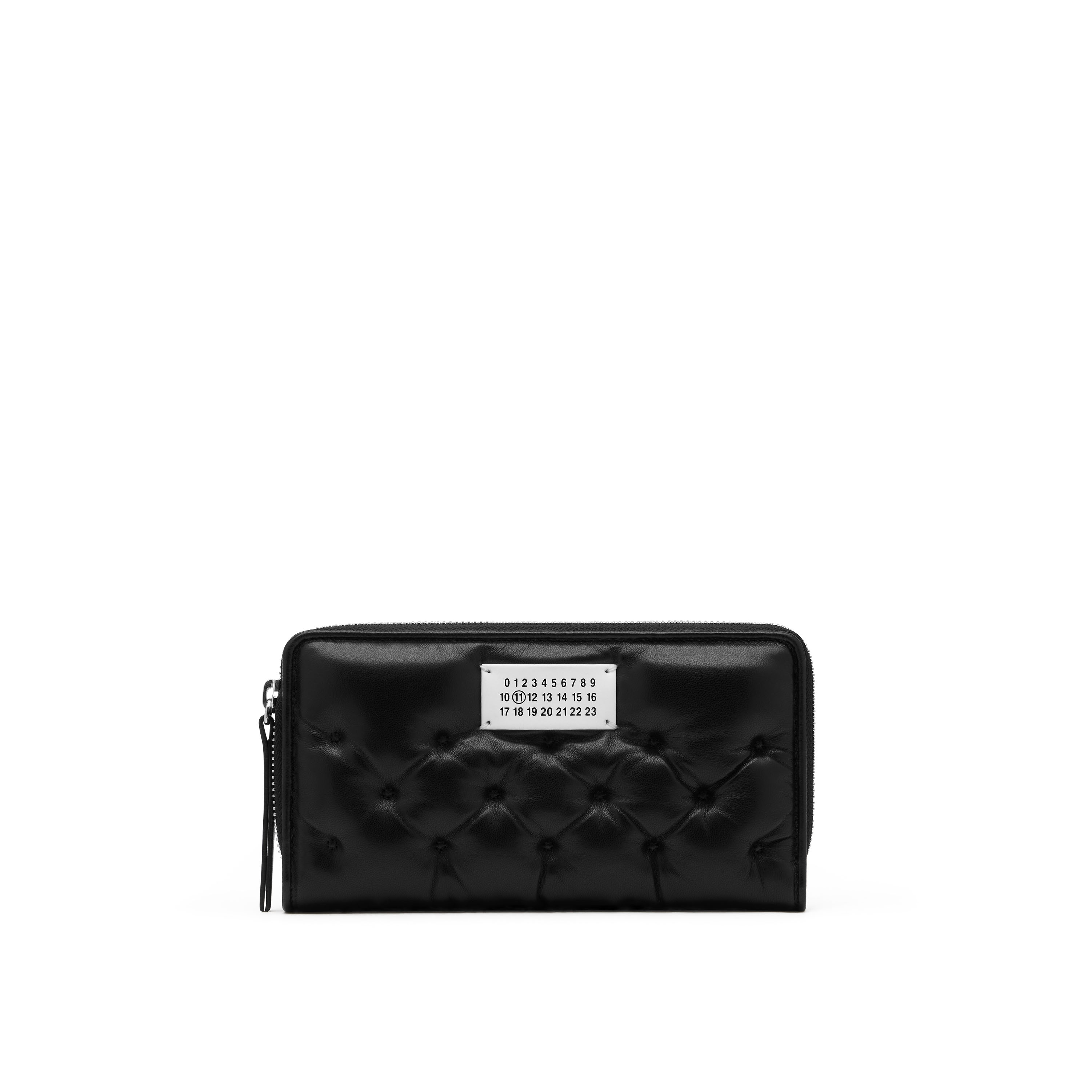 Maison Margiela Glam Slam Embroidered Wallet Unisex Black