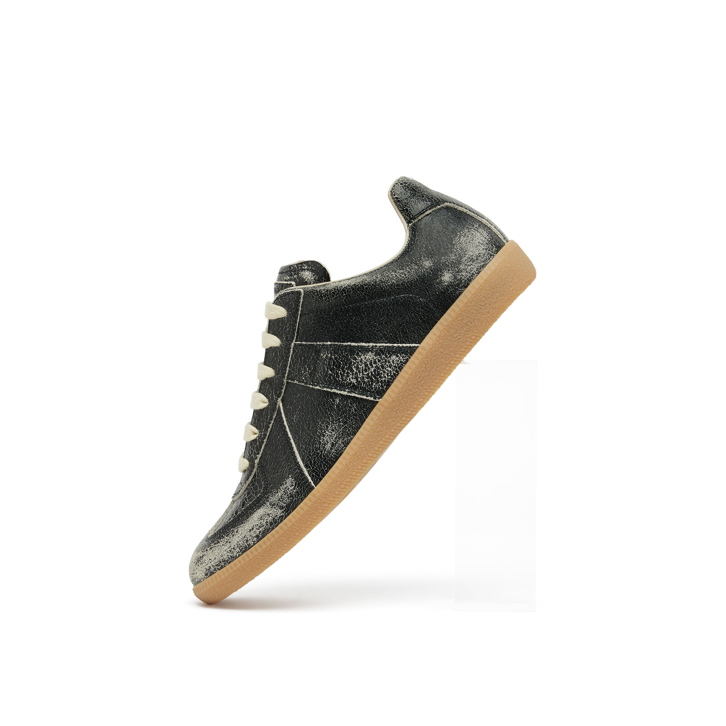 Maison Margiela Replica Sneakers Woman Black And White