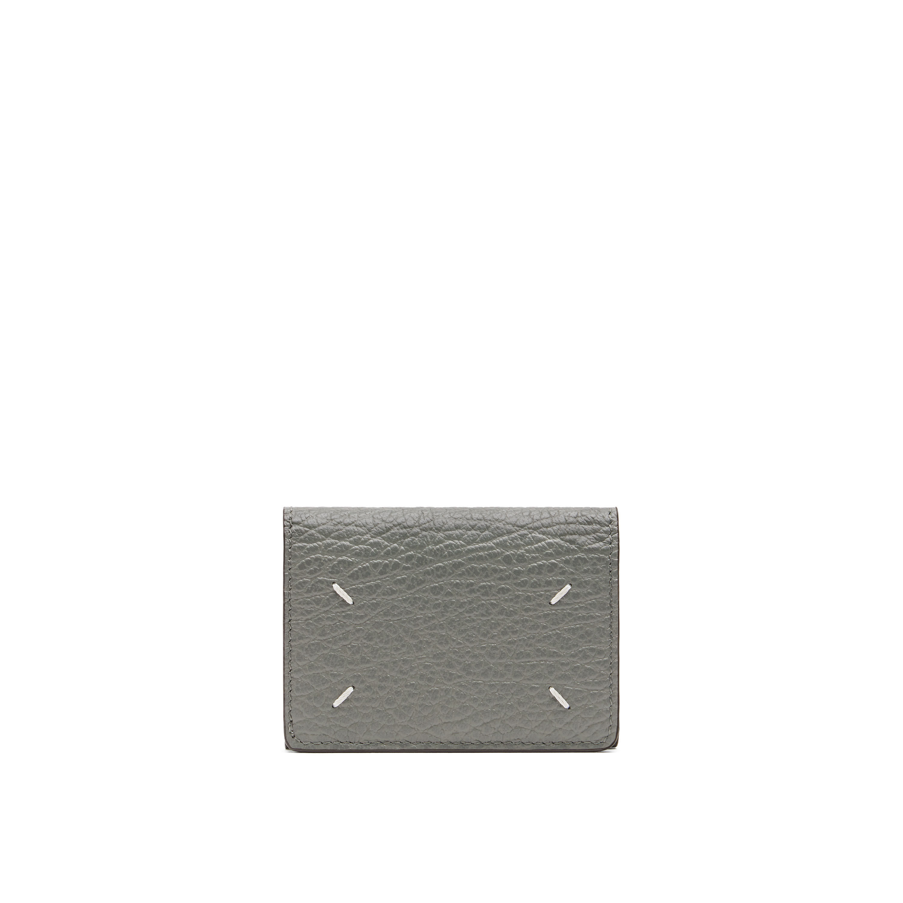 Maison Margiela Four Stitches Pocket Wallet Unisex Pebble Grey