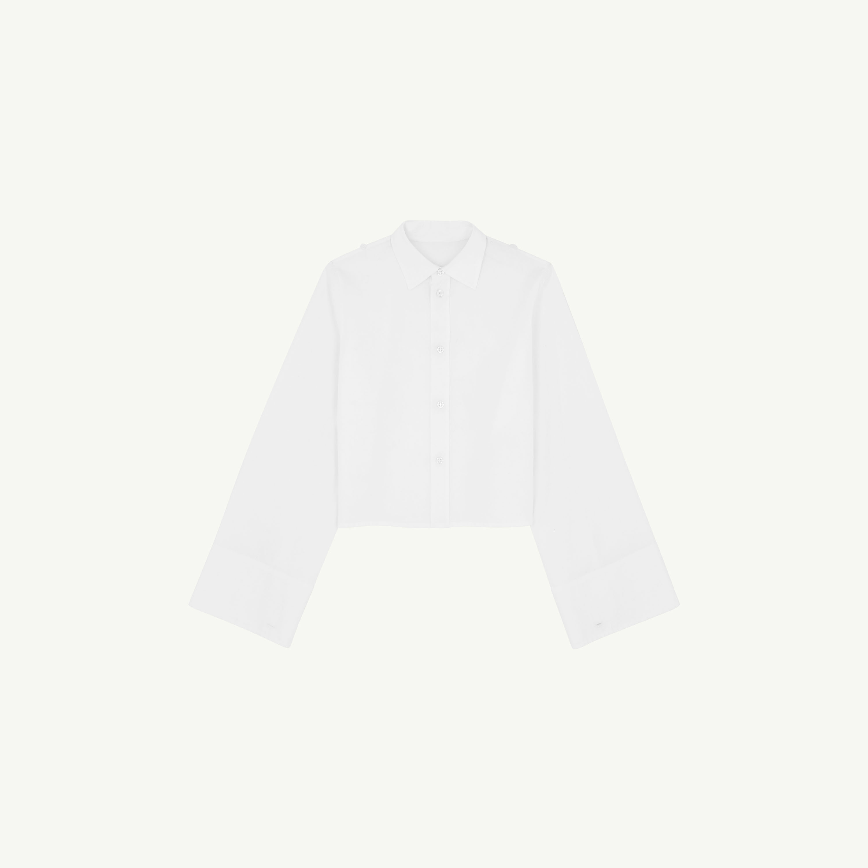 Mm6 Maison Margiela Cotton Shirt In White