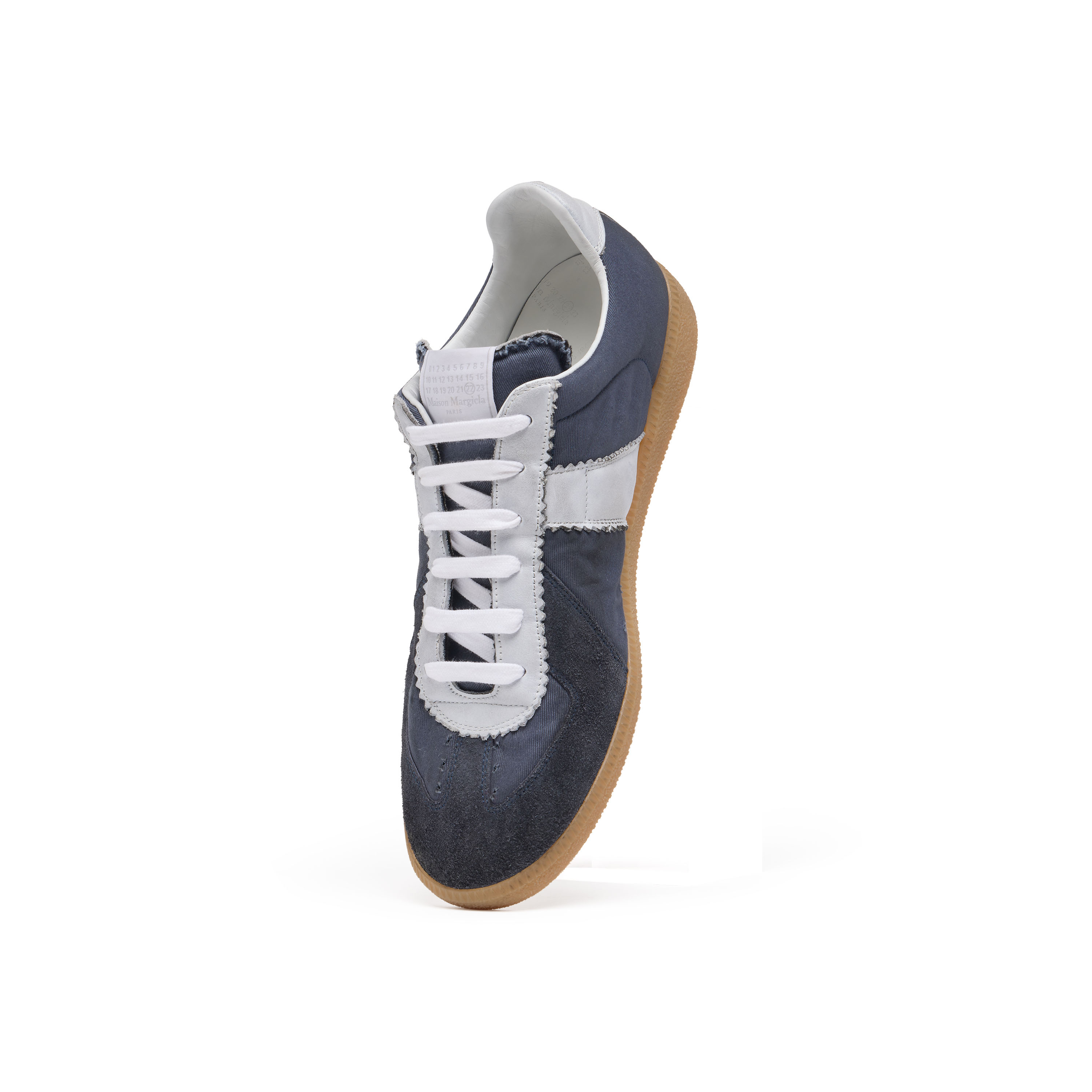 Maison Margiela Replica Sneakers Woman Dark Indigo And White