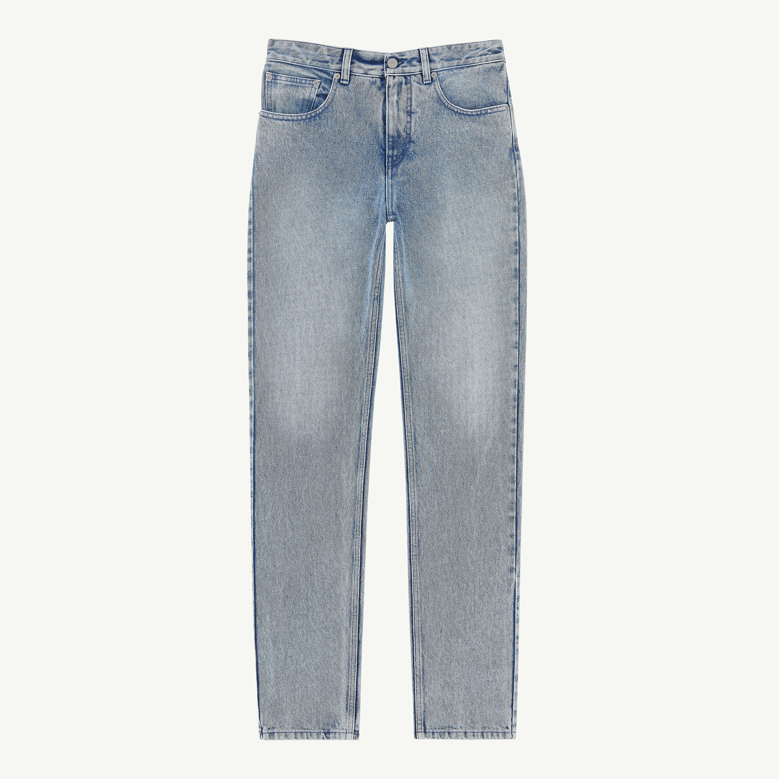 Mm6 Maison Margiela Straight-leg Jeans In Blue