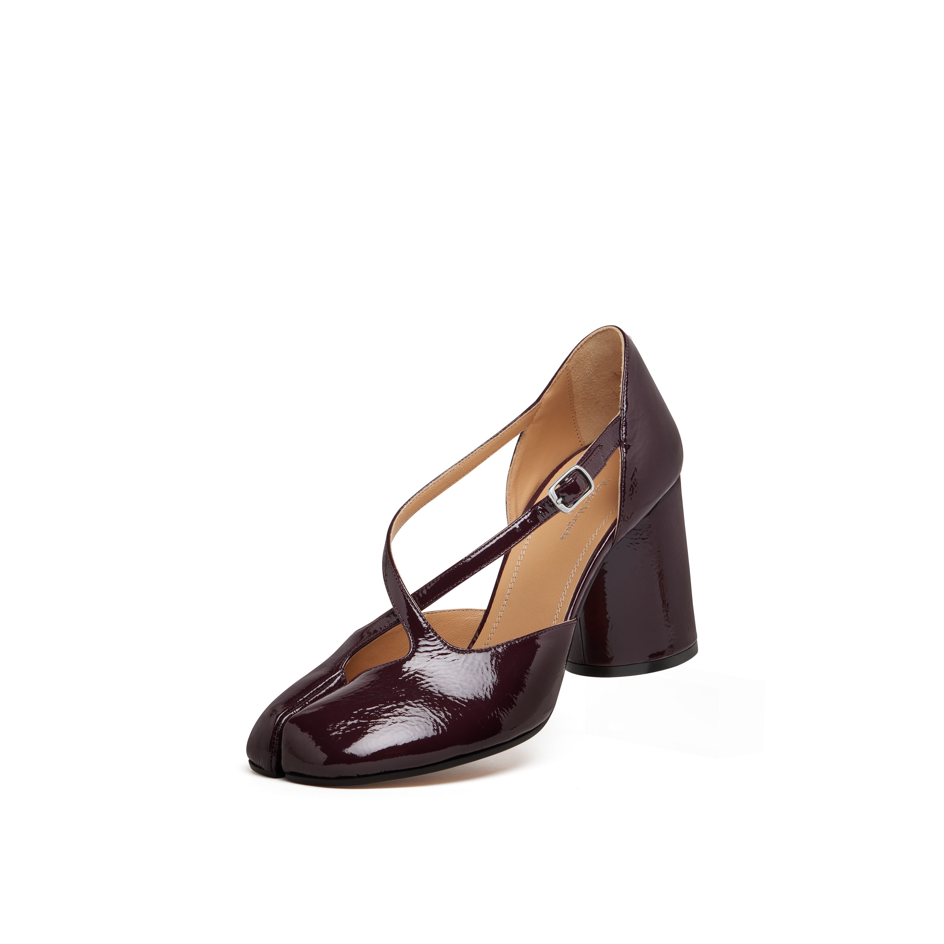 Maison Margiela Tabi Pump Sandals Woman Bordeaux