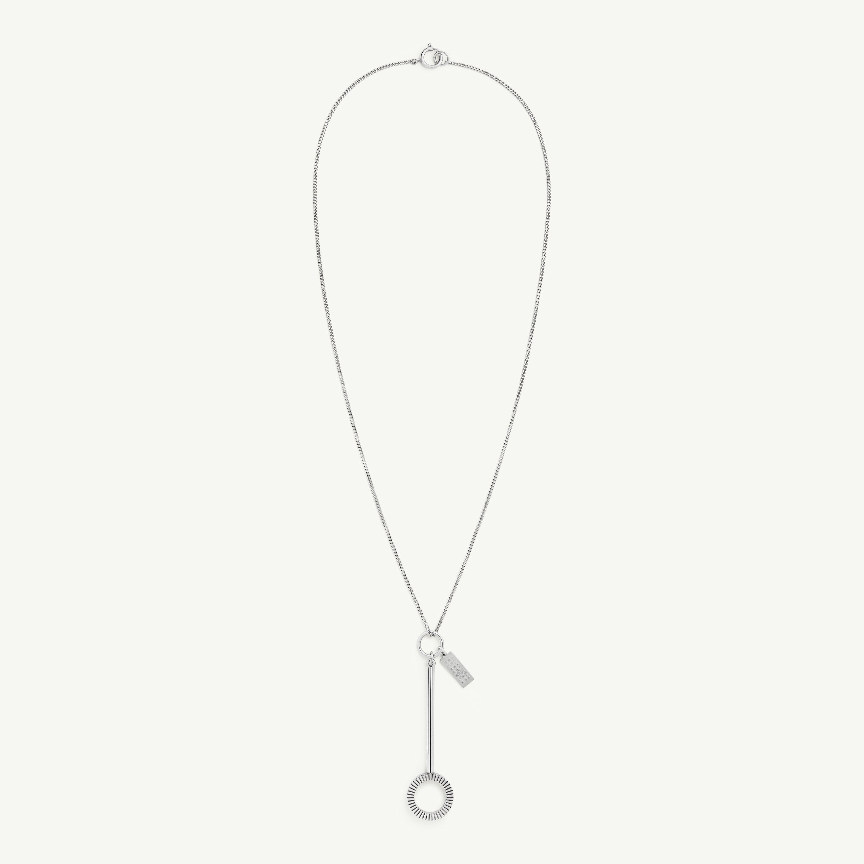 Mm6 Maison Margiela Bubble Blower Necklace In Metallic