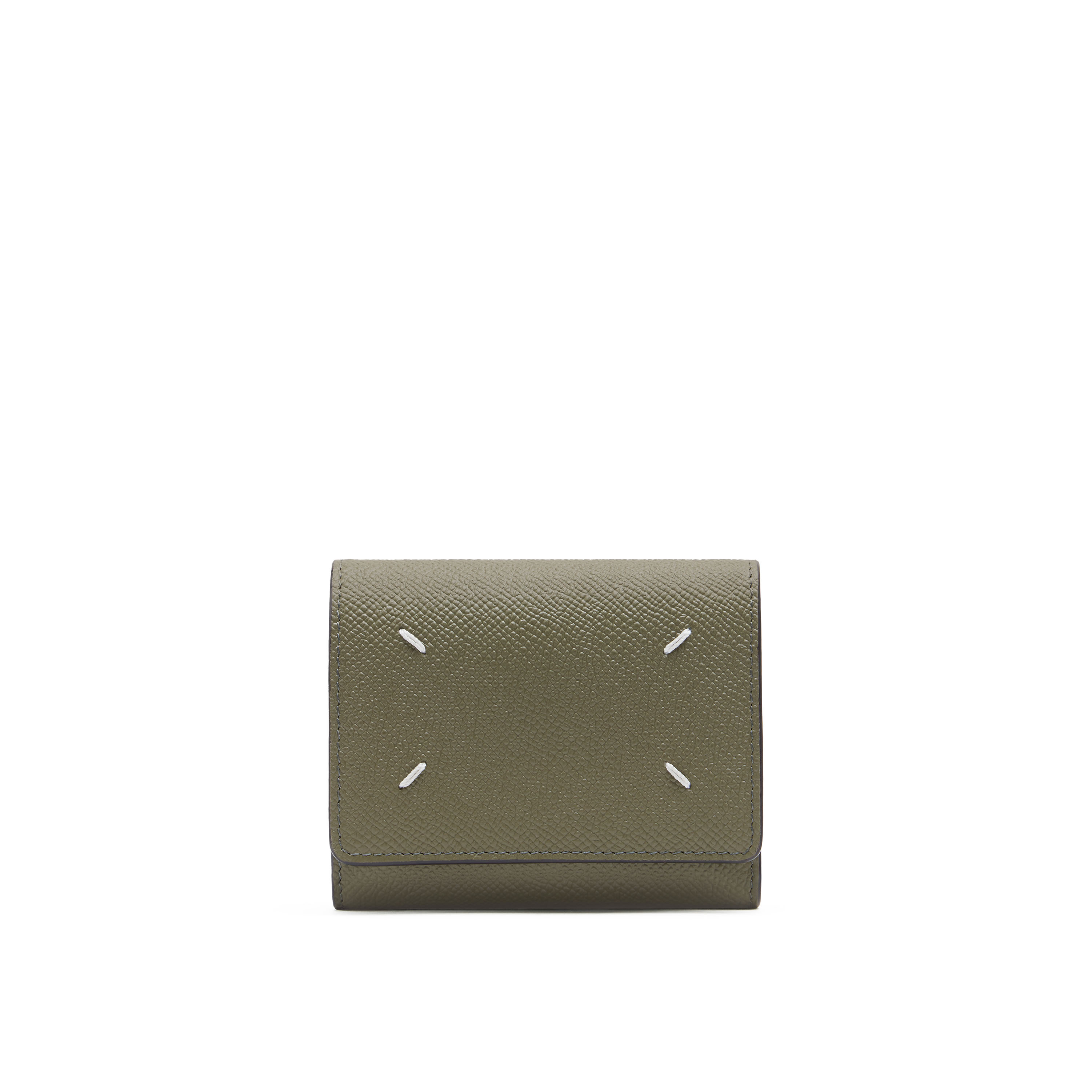 Maison Margiela Four Stitches Wallet Unisex Khaki
