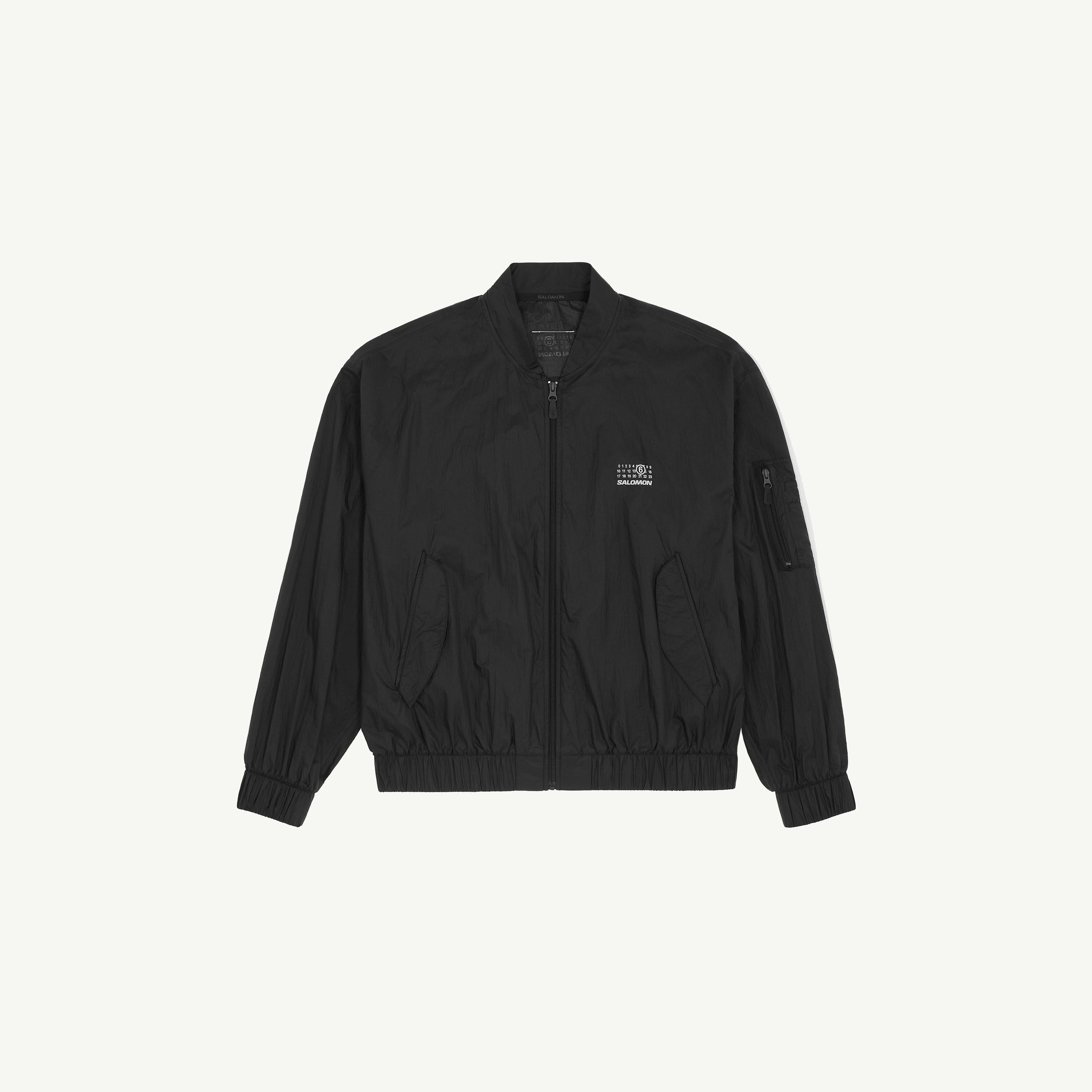 Mm6 Maison Margiela Mm6 X Salomon Sports Jacket In Black