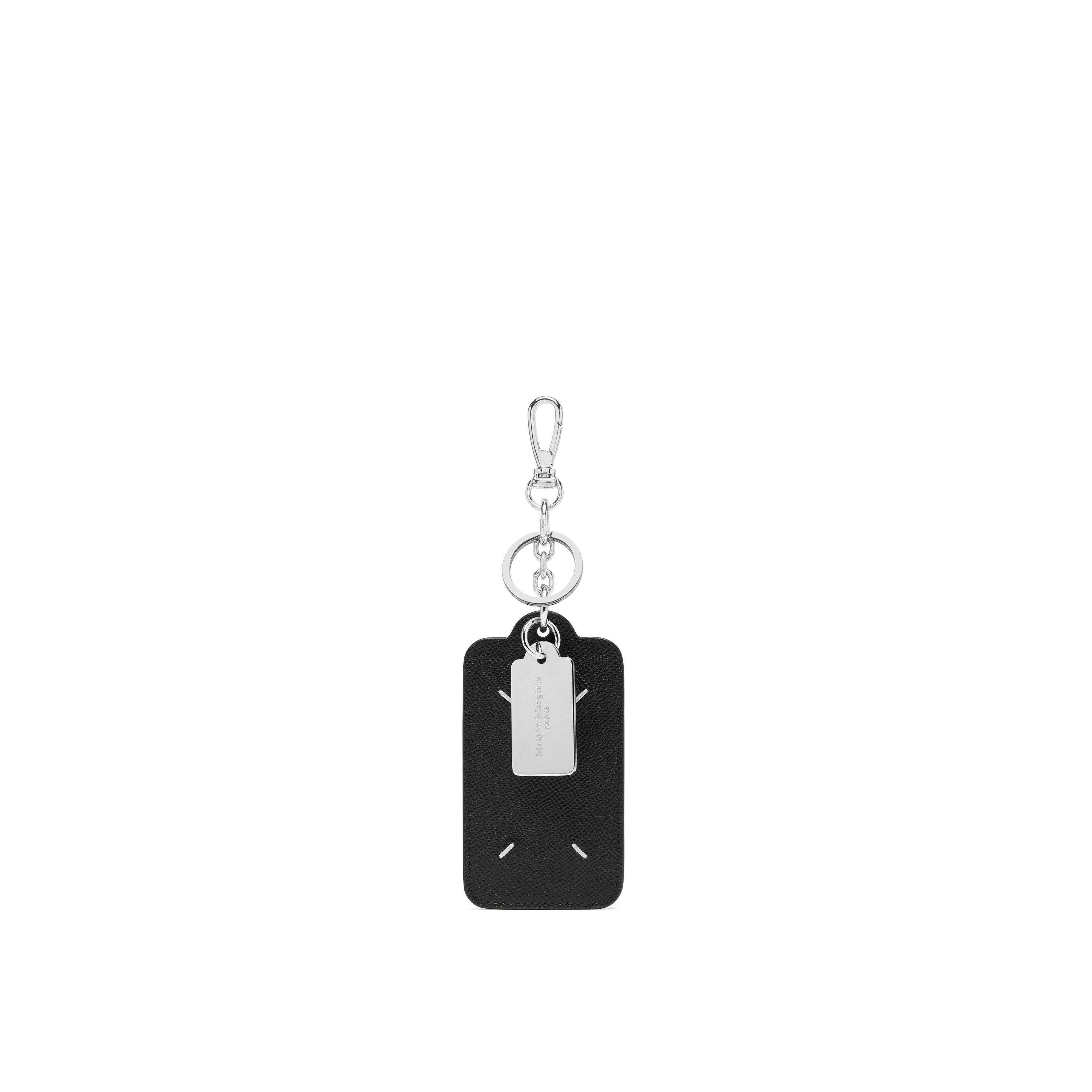 Maison Margiela Four Stitches Keyring Cardholder Unisex Black