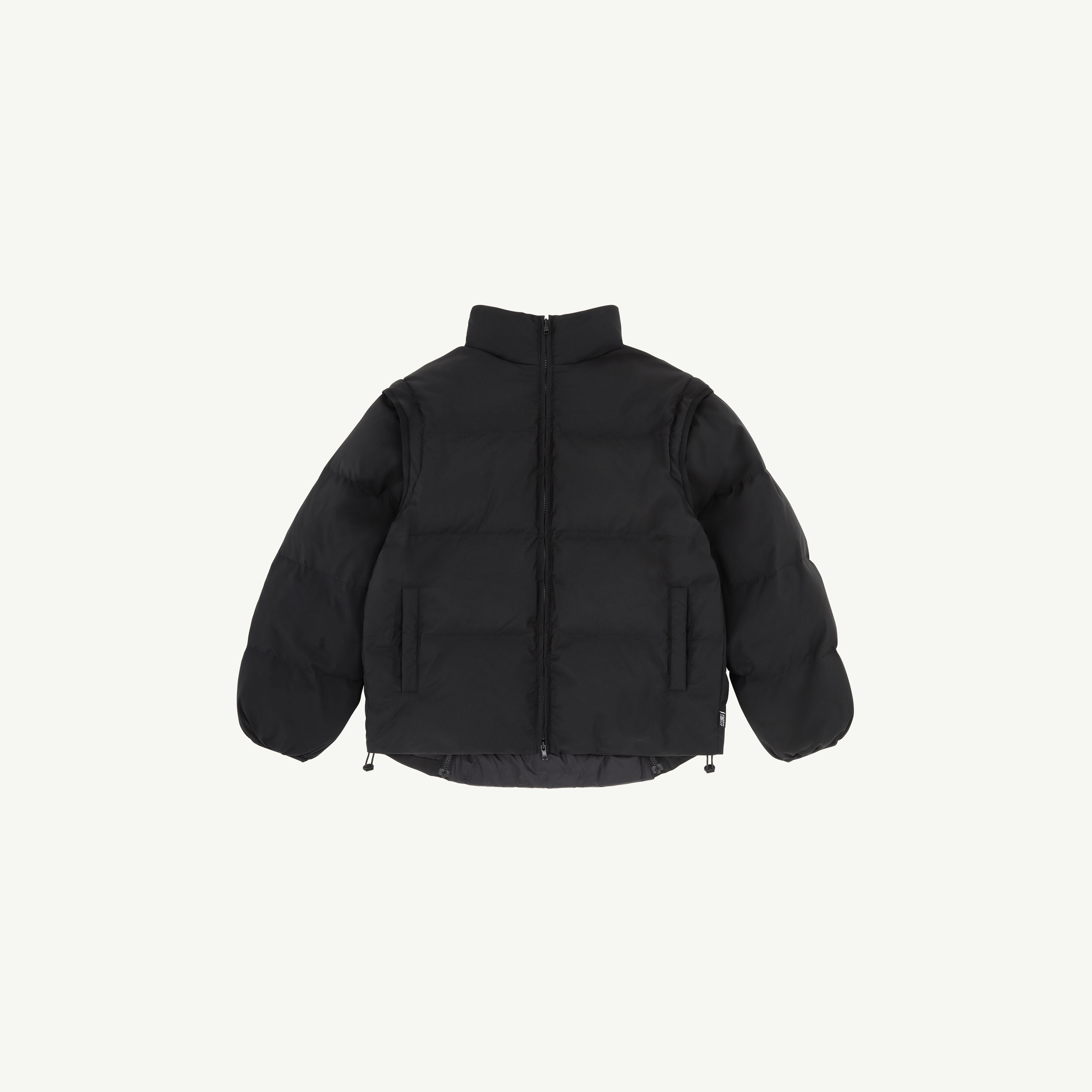 Mm6 Maison Margiela Multi-wear Padded Jacket In Black