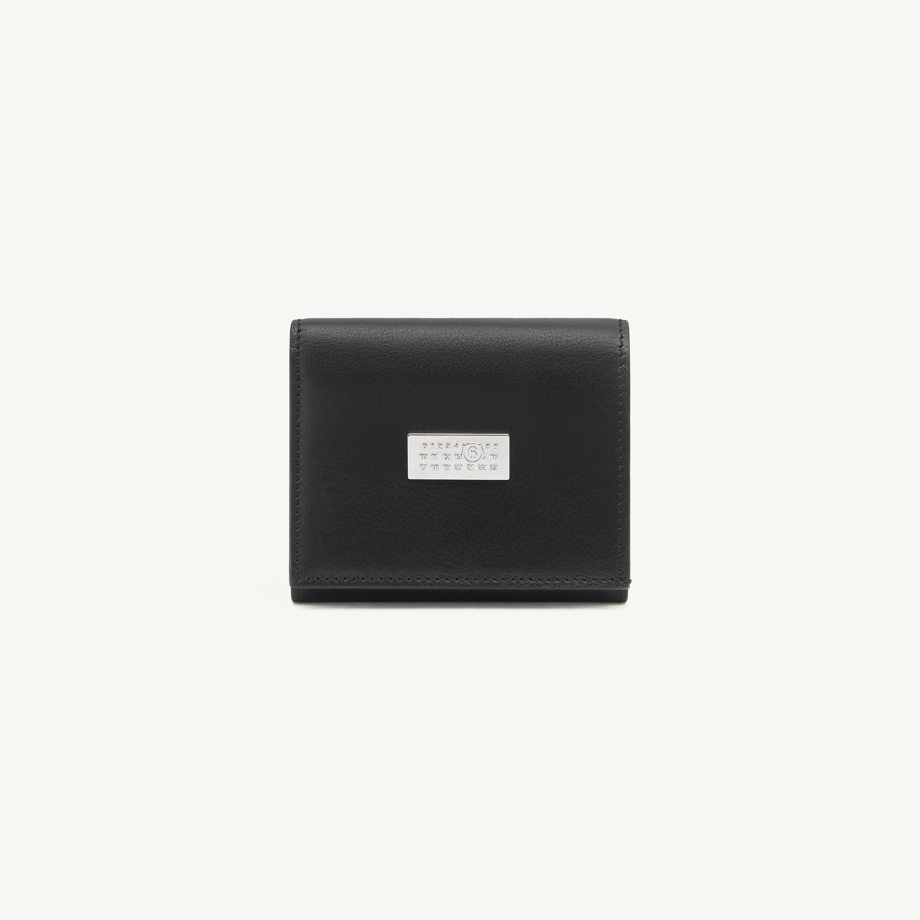 Mm6 Maison Margiela Numeric Wallet In Black