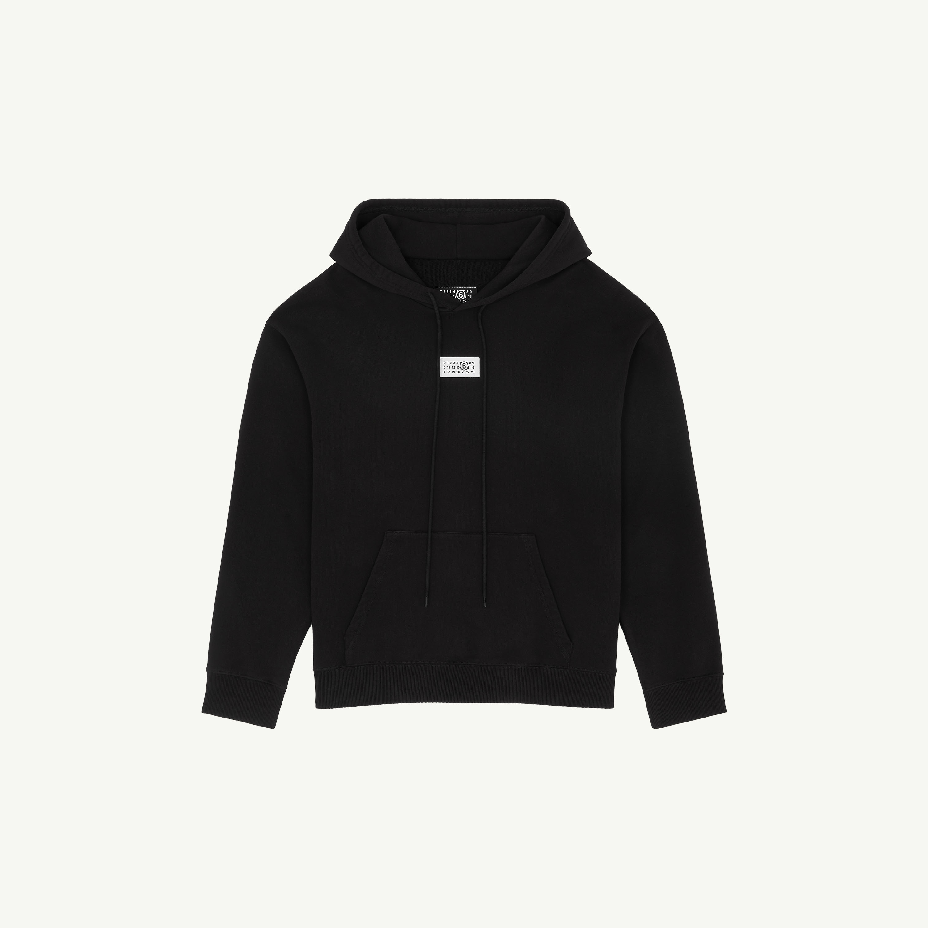 Mm6 Maison Margiela Cotton Sweatshirt For Men In Black