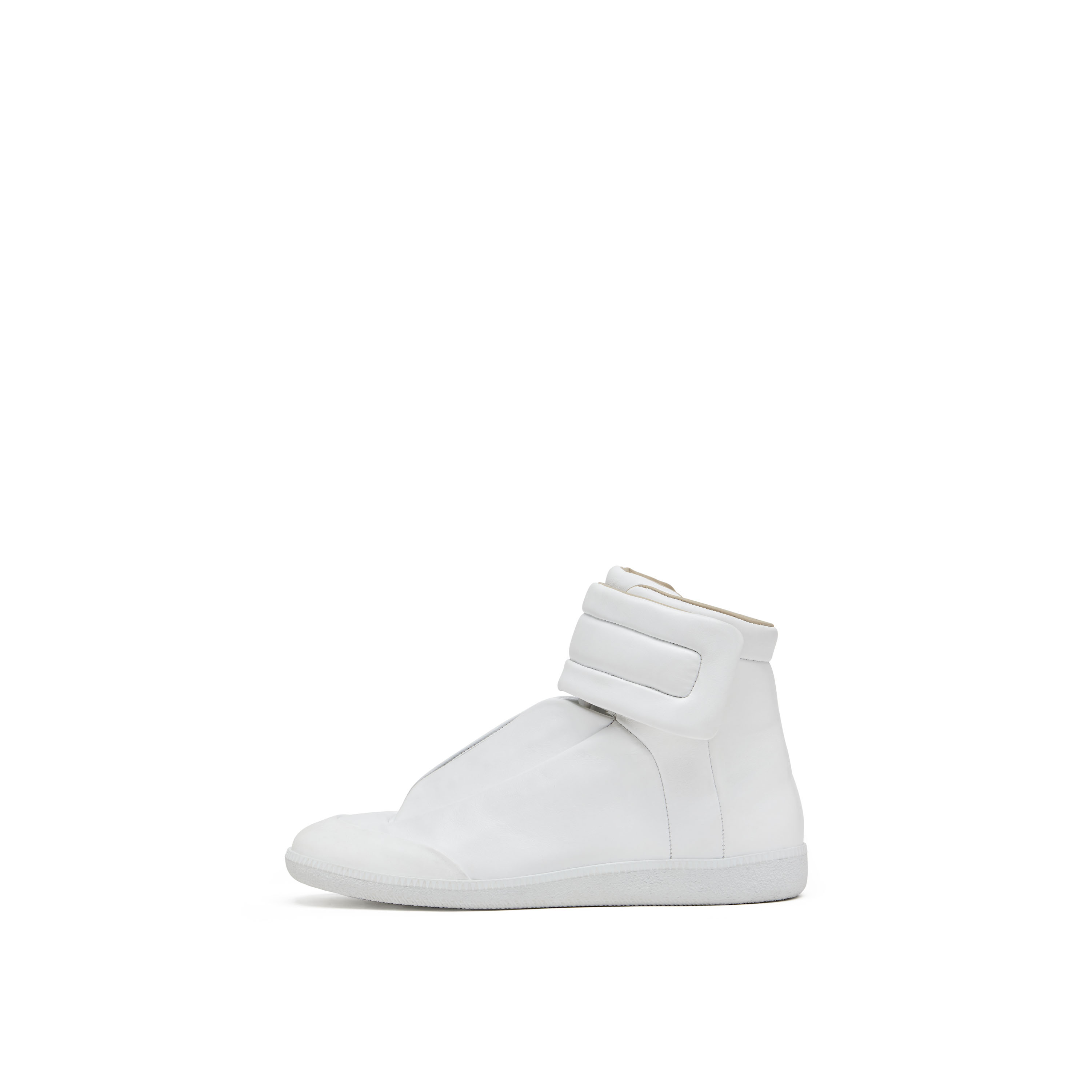 Maison Margiela Future Sneaker With Padded Ankle Strap For Men In White